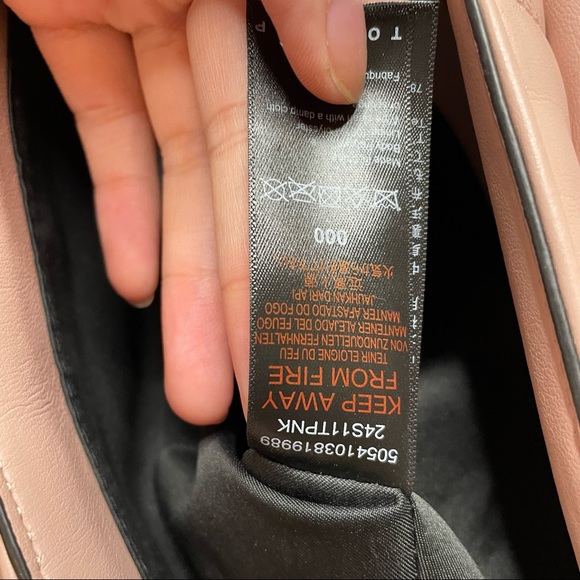 Topshop Baby Pink Quilted Handbag - Picture 11 of 12